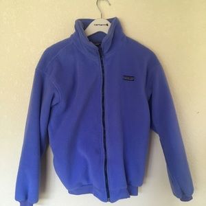Periwinkle Blue Patagonia Zip-Up Sweatshirt
